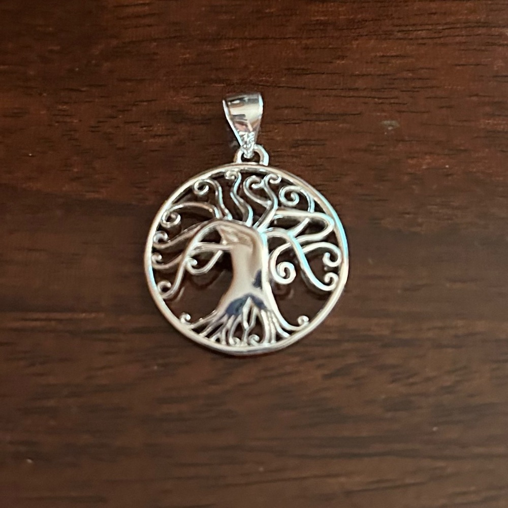 Sterling Silver Tree of Life Charm / Pendant